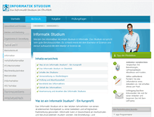 Tablet Screenshot of informatik-studium.org
